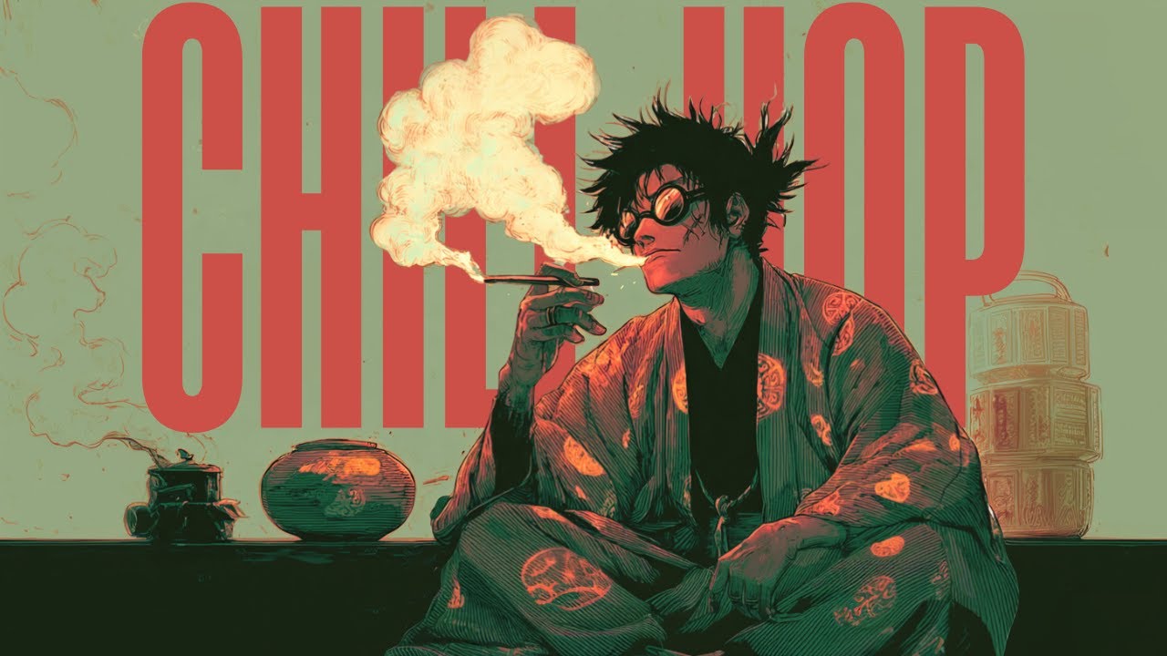 Late Night Theory | Shamisen Chill Hip-Hop Jazz Mix | Smoke & Think | Deep Focus | 60 min
