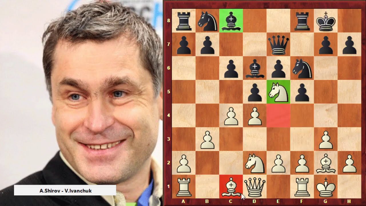 Ivanchuk -  A Genius of Imaginative, Exciting Chess!  game A.Shirov - V. Ivanchuk