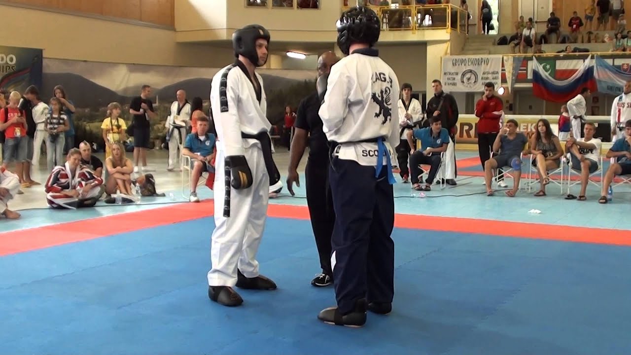 2015 World Taekwondo Championships Greg Dunlop vs Alex Pelsis