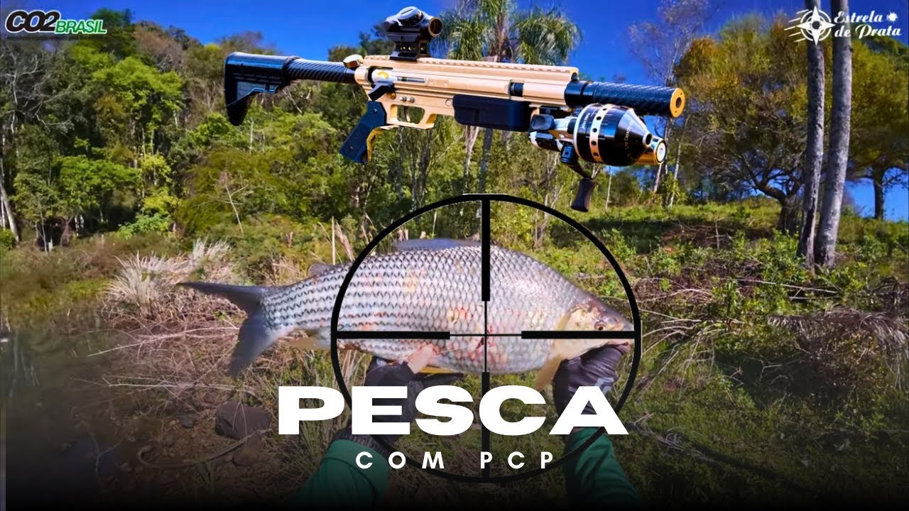 CURIMBA E TILÁPIA GIGANTE COM A PCP CAÇADORA DA CO2 BRASIL