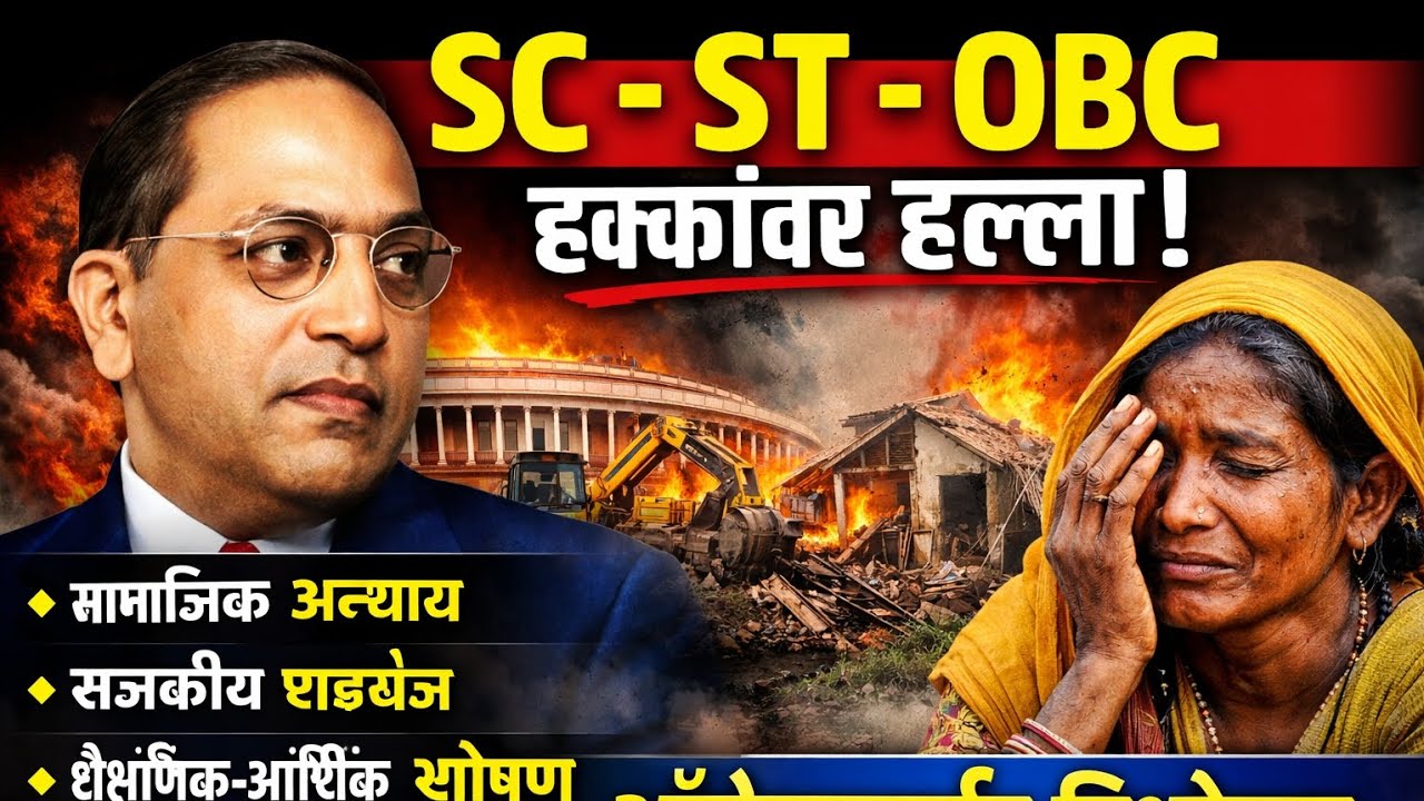 SC-ST-OBC समाज धोक्यात? | शिक्षण-रोजगार-न्यायावर कुऱ्हाड | Ambedkarite Analysis