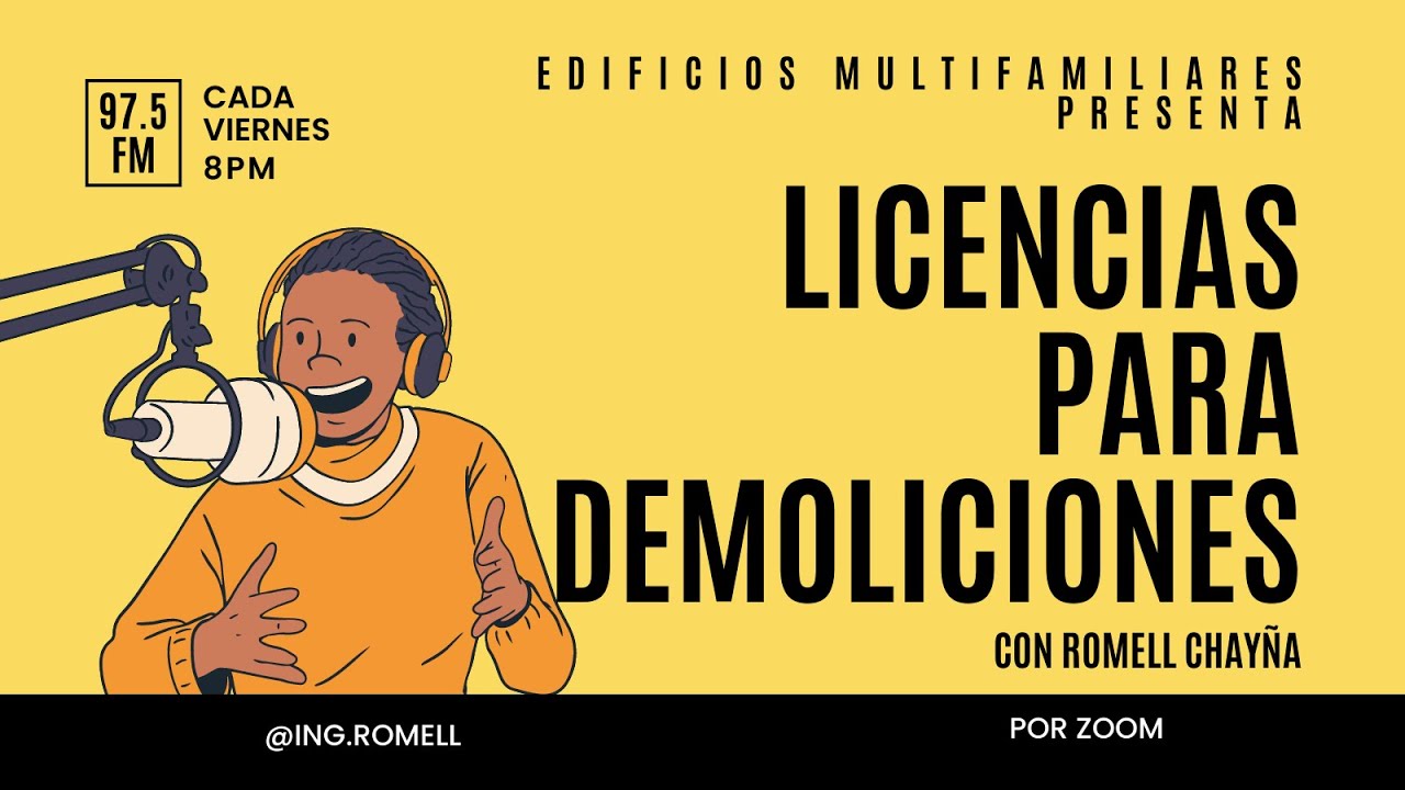 ParaConstructores 01: Licencias para demoliciones