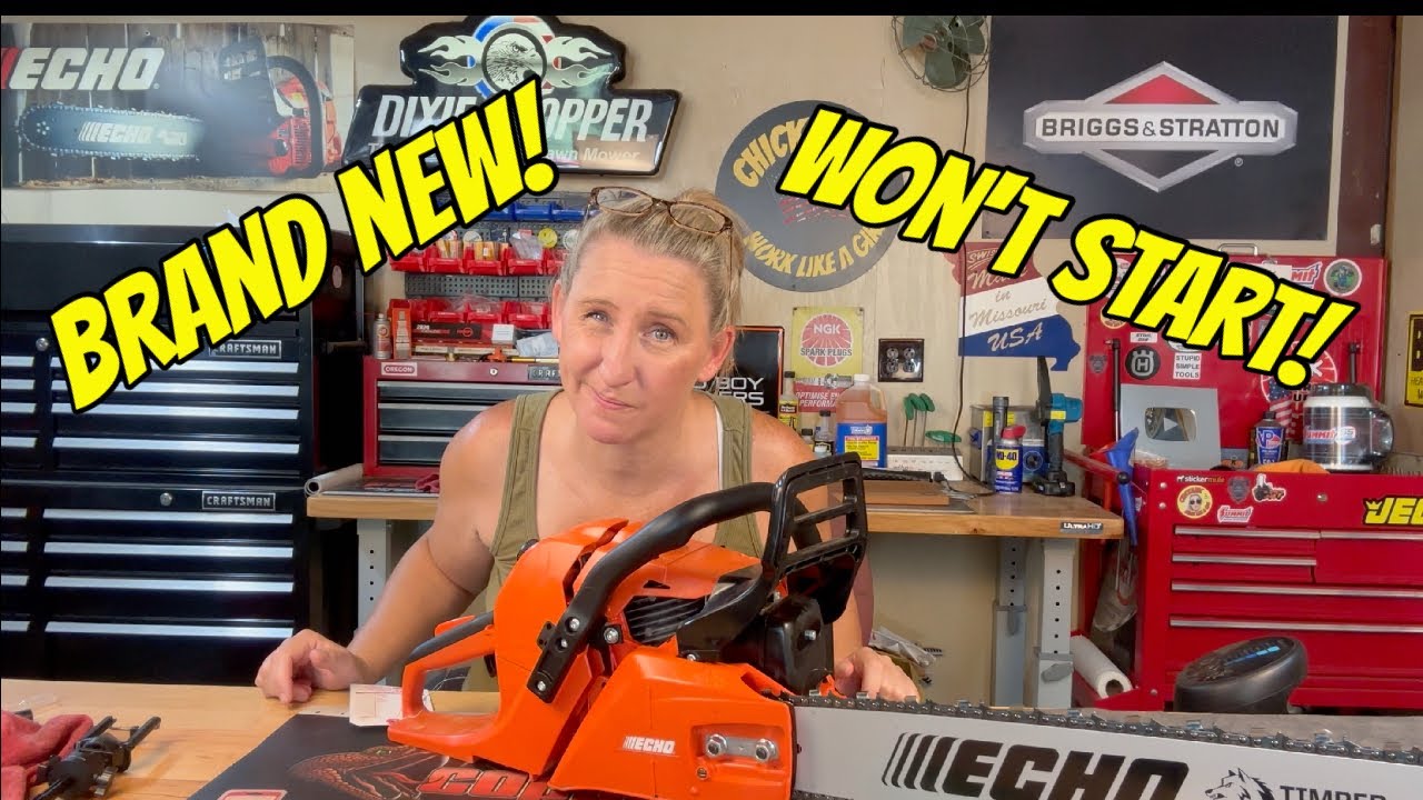 Fueled By Failure! Customer's Brand New Chainsaw Won't Start!