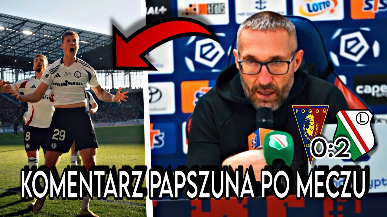 MAREK PAPSZUN PO MECZU POGOŃ 0-2 LEGIA (06.04.2026) - Konferencja prasowa | Legia TV
