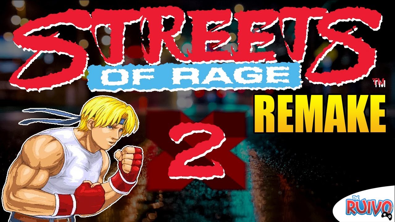 O INCRÍVEL OpenBOR do Streets of Rage 2X Remake