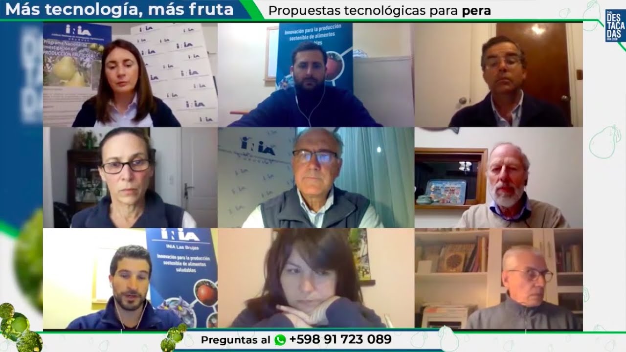 Jornada propuestas tecnológicas para pera - Bloque de preguntas