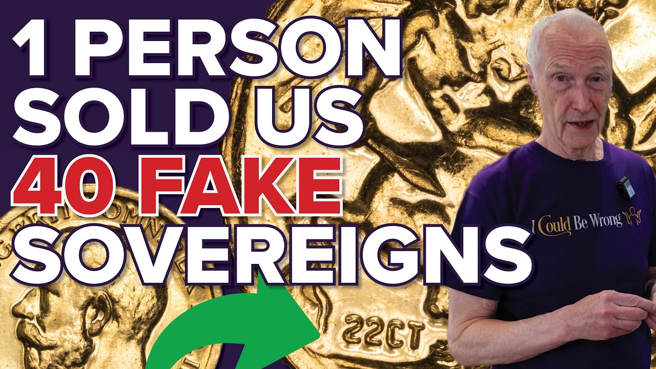 40 FAKE Sovereigns from ONE customer! - Obvious Dubai Fakes!