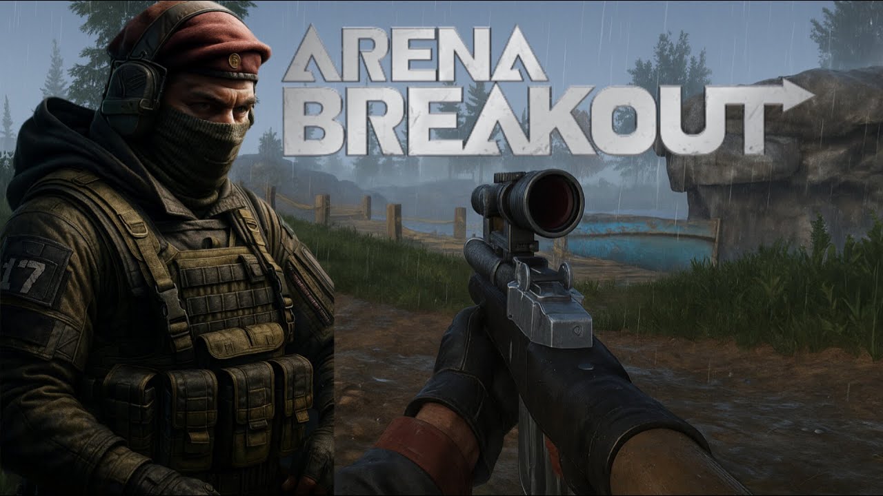 ARENA BREAKOUT - CAÇANDO O BOSS DA FAZENDA NA CHUVA ( AJAX JONES )