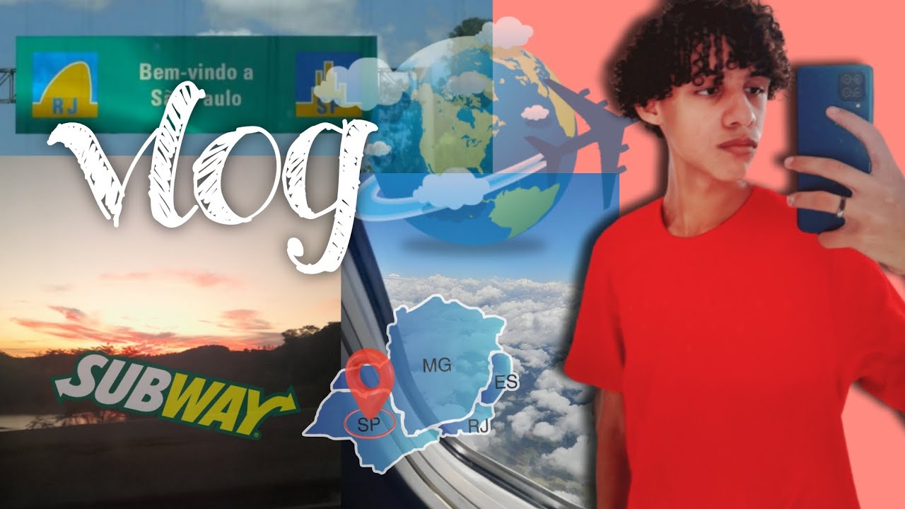 MEU VLOG DE VIAGEM PRA SP! 🤗