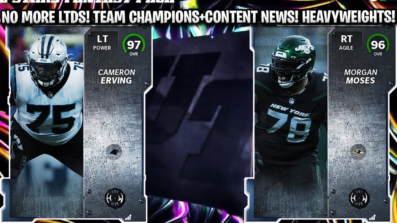 NO MORE LTDS! TEAM CHAMPIONS AND CONTENT NEWS! HEAVYWEIGHTS! | MADDEN 22 ULTIMATE TEAM