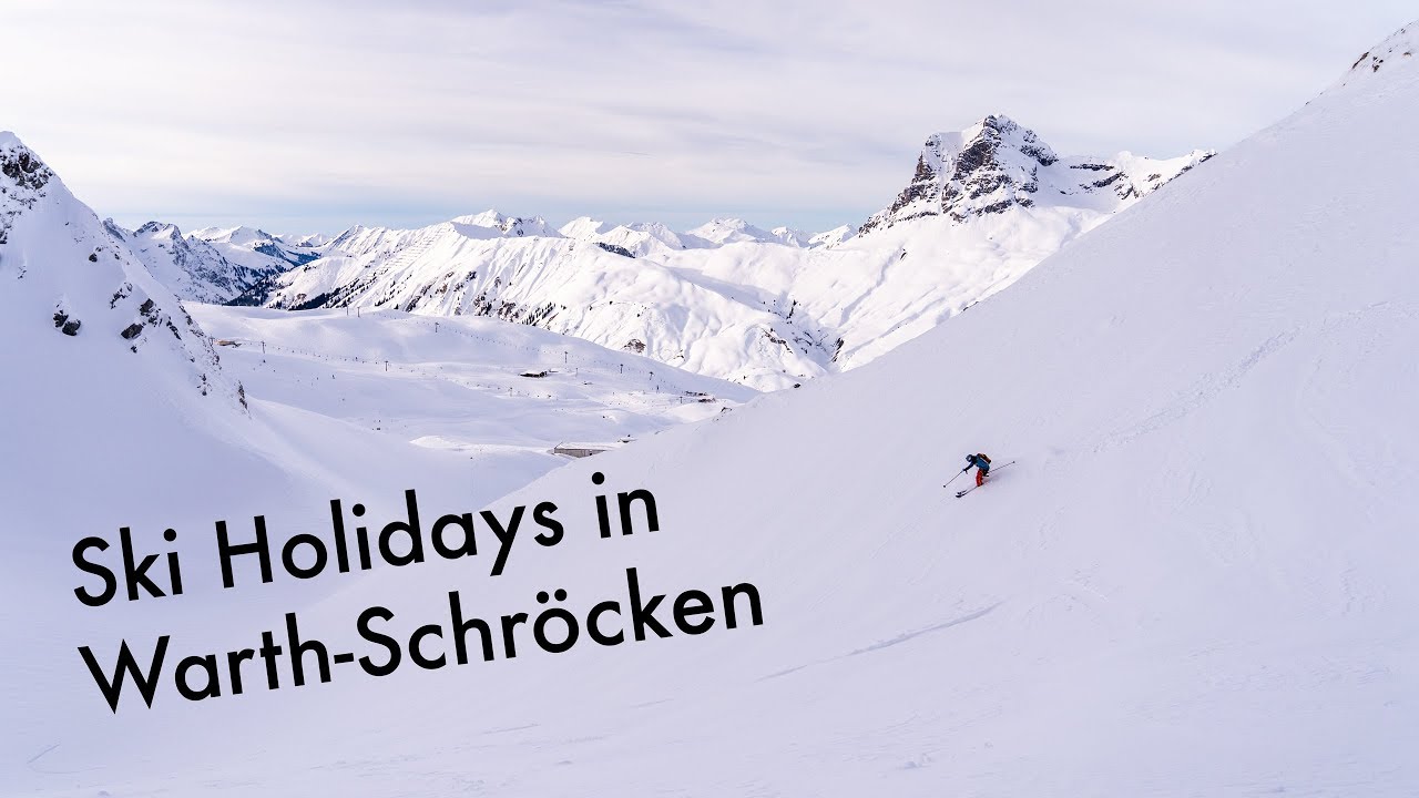 Skiing in Warth-Schröcken, Austria