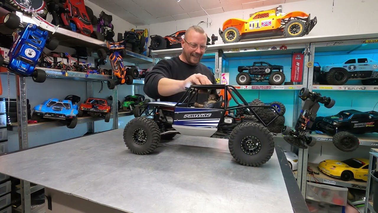 LE TFL UNICORNE CRAWLER ARCEAU CAGE ACIER et un ti tour aussi , Deutsch ab 10min