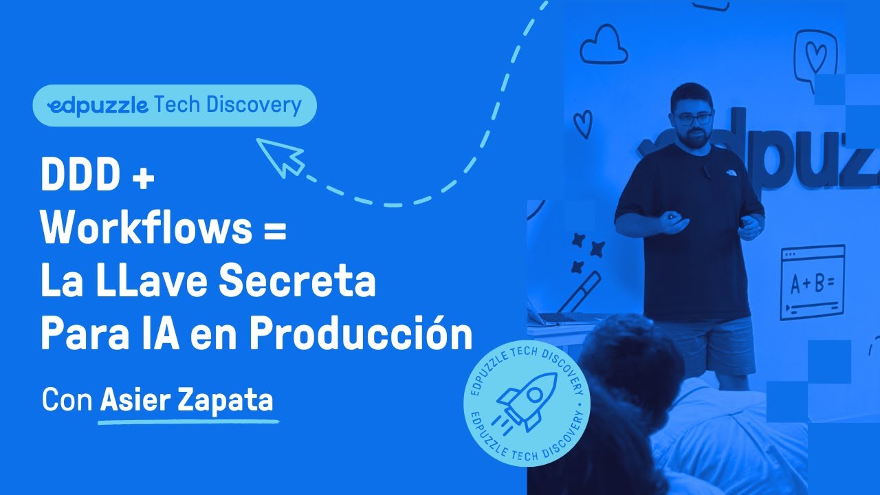 Edpuzzle Tech Discovery — DDD + Рабочие процессы = Секретный ключ к ИИ в производстве