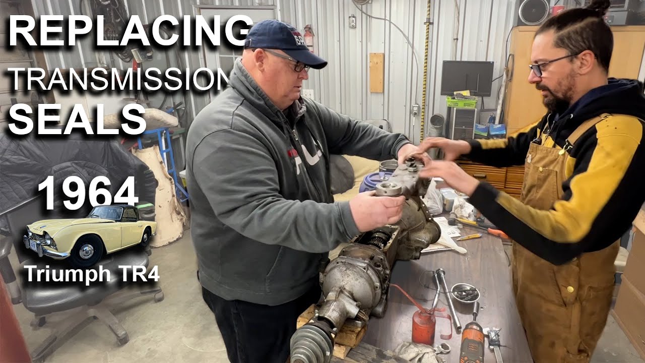 1964 TR4 - Part 9 - Replacing The Transmission Seals and O-rings