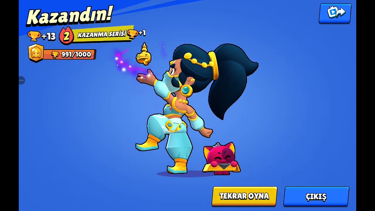 Shelly artık bin kupa🥳