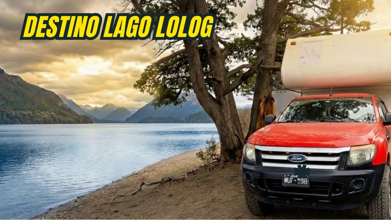 Del Volcán Lanín al Lago Lolog 🚐🏞️| En nuestro Camper Ford Ranger | From Lanín Volcano to Lake Lolog
