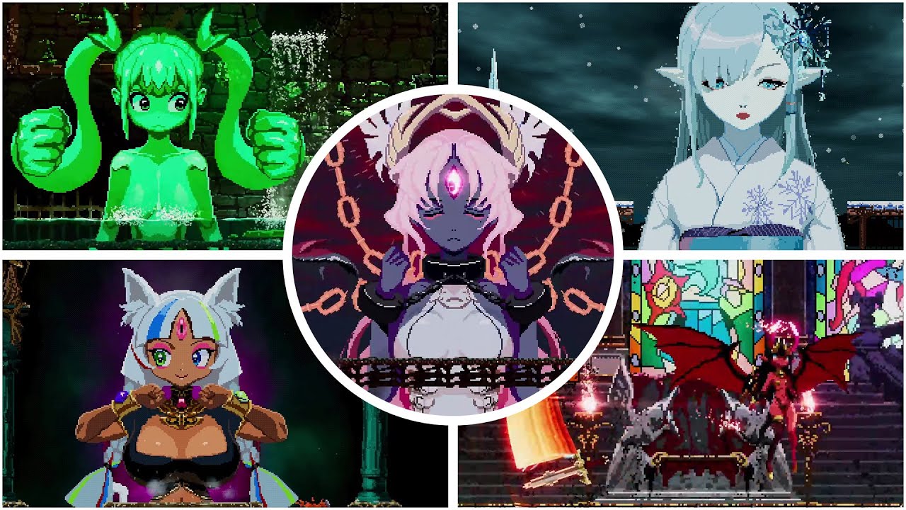 Lost Ruins - All Bosses (No Damage) + Good Ending