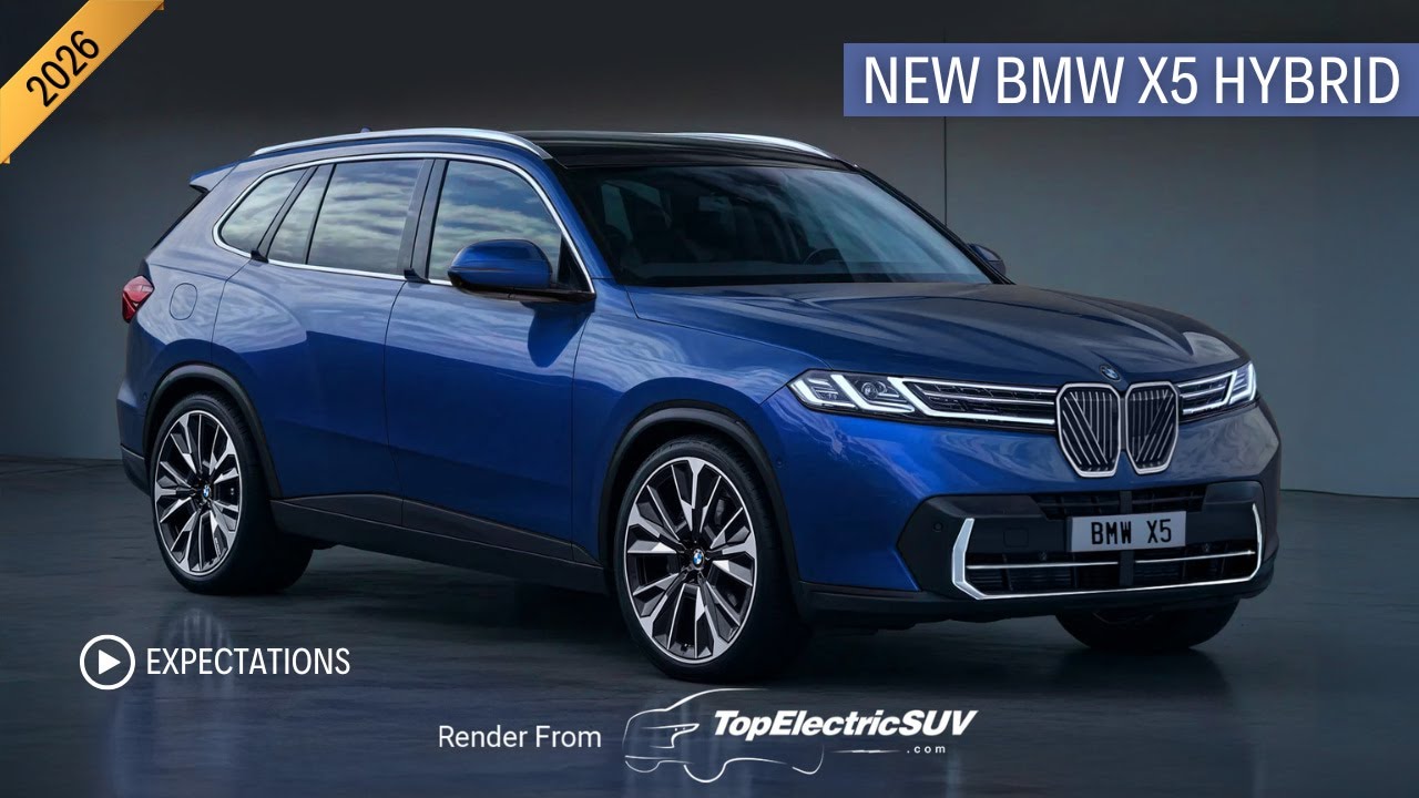 Next-Gen BMW X5 (2026 Release): Expectations From The Future Hybrid & Plug-in Hybrid Variants