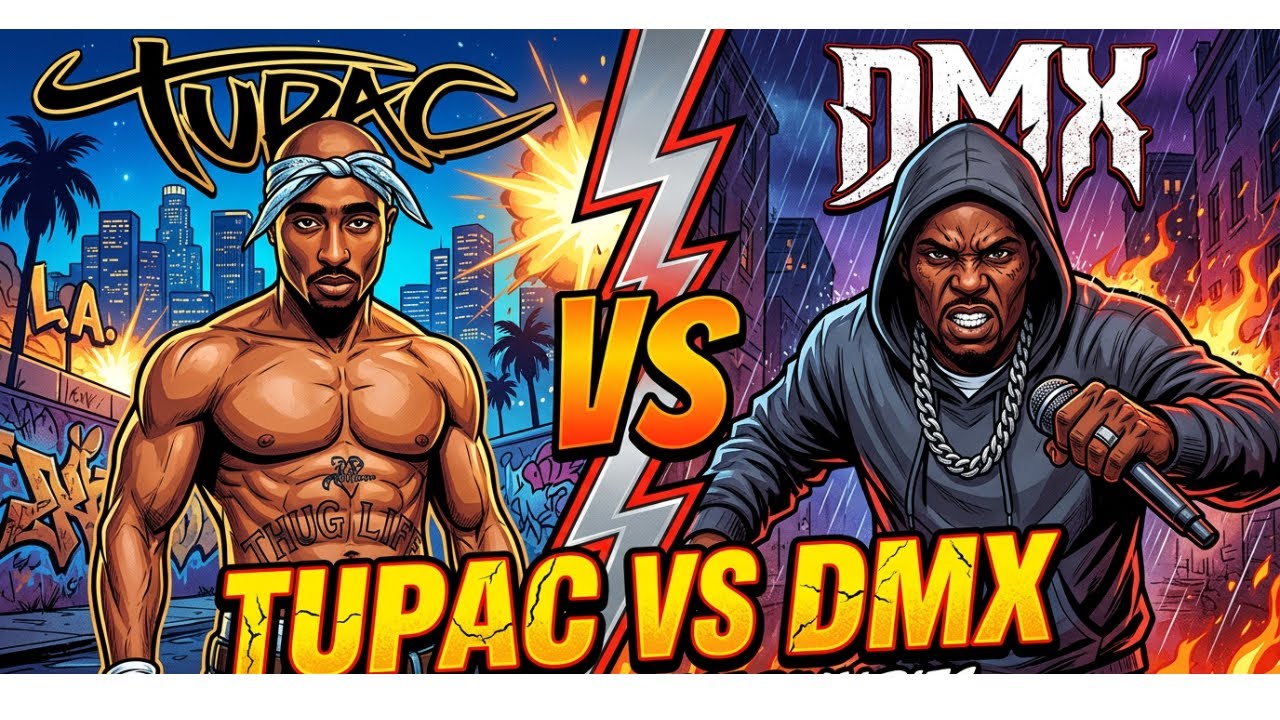 SHHGANG TV LIVE |Tupac vs DMX | 5 Song Battle