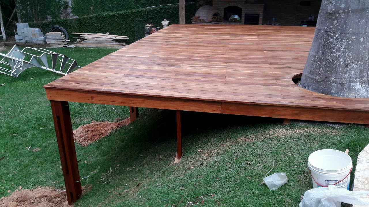 Deck Suspenso Instala&ccedil;&atilde;o Completa