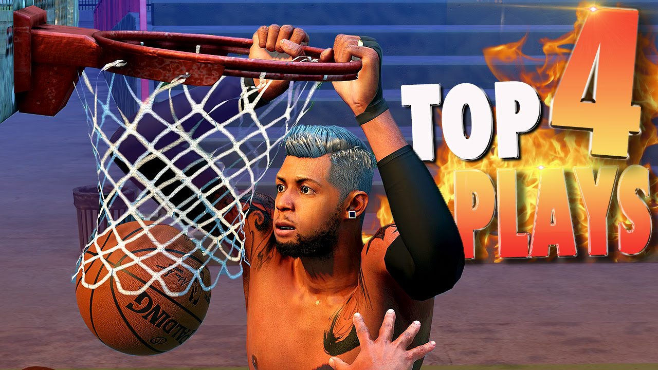 TOP 4 PLAYS of JULY - NBA 2K16 Dunks, Blocks, & Posterizers