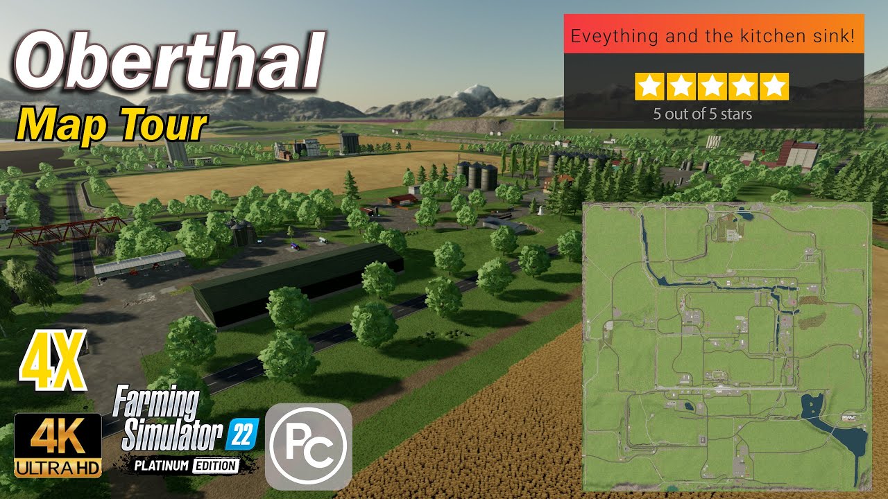 Oberthal | Map Tour | Farming Simulator 22