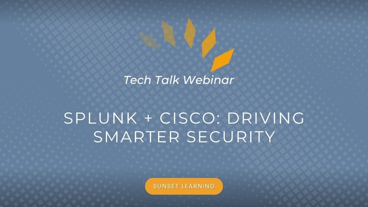 Splunk и Cisco: повышение интеллектуальной безопасности
