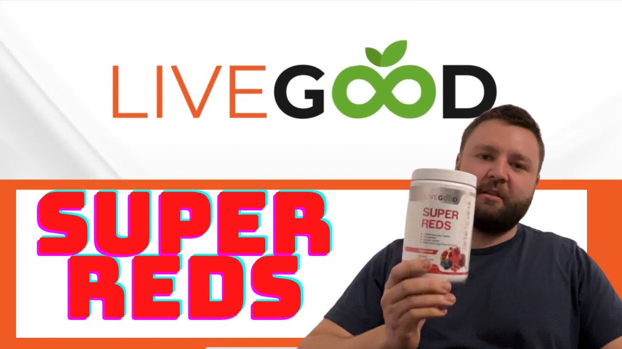 LiveGood Super Reds Review! Boost Performance and Energy! Organic and Clean!