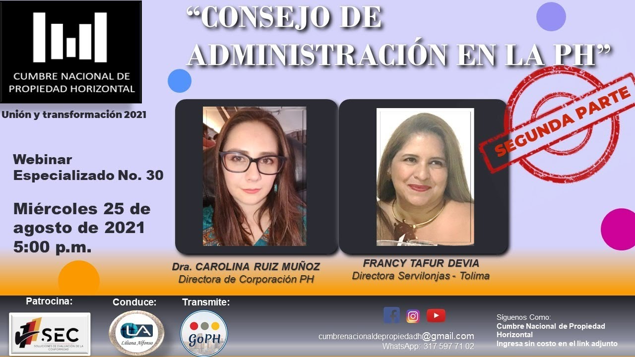 CONSEJO DE ADMINISTRACIÓN EN LA PH