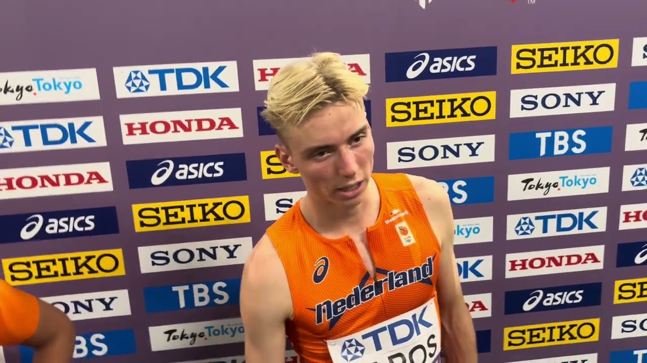 Niels Laros Disappointed After 5th At 2025 Tokyo World Championships 1500m Final