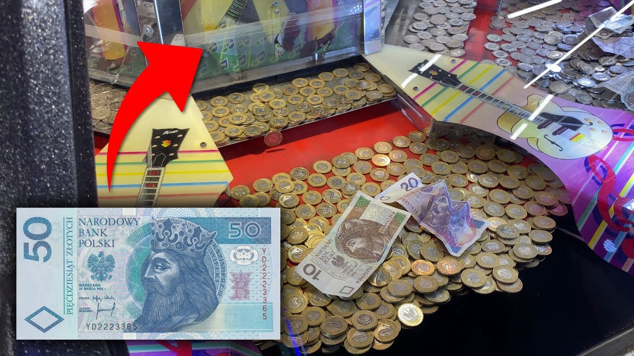 Wrzuciliśmy 50 zł w Coin Pushera - ILE WYGRALIŚMY? 🤑