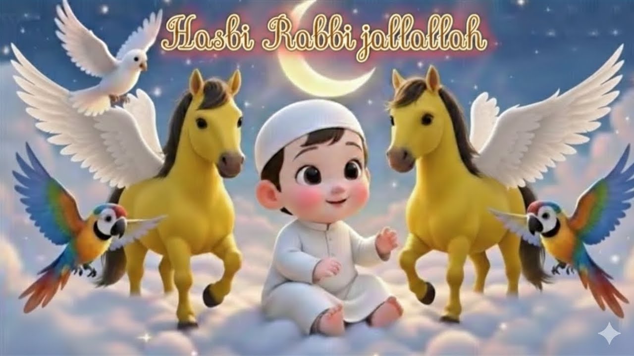 Hasbi Rabbi jallallah Naat part (2) | Cute kids Naat Sharif | Beautiful voice Hasbi Rabbi jallallah 
