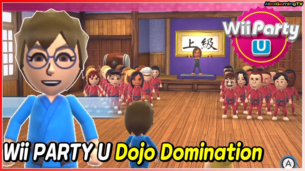 Wii Party U - Dojo Domination ( Advanced Mode ) 도장깨기 | WiiパーティーU チャレンジ道場上級で遊ぶ