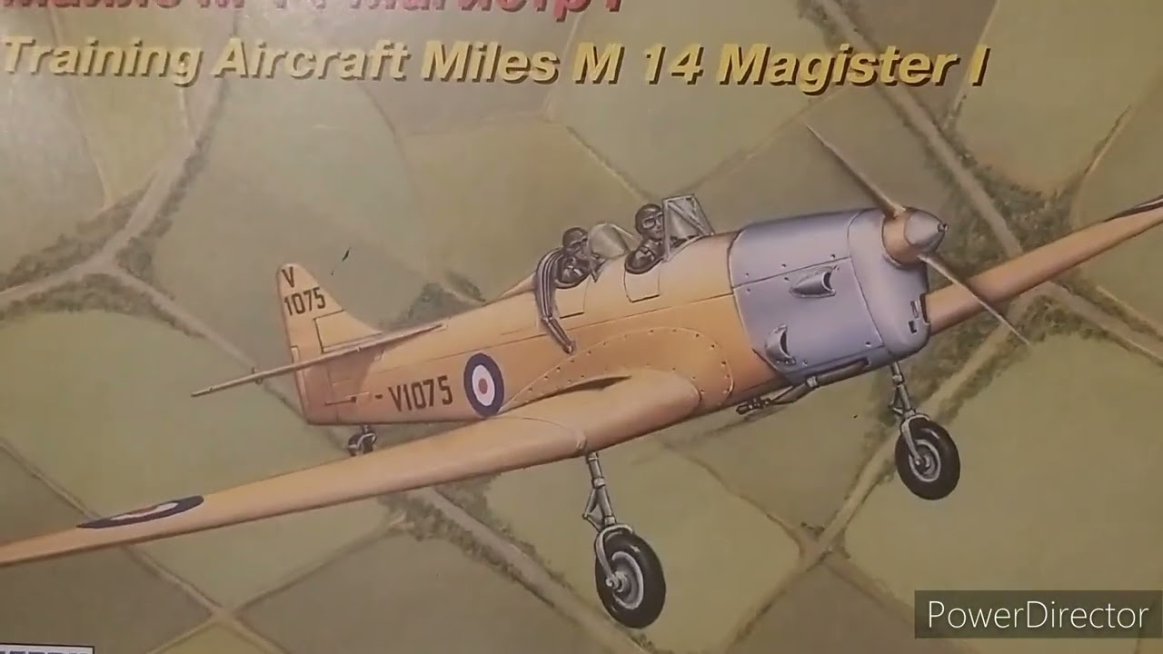 Unboxing, Eastern Express 1/72, Miles Magister