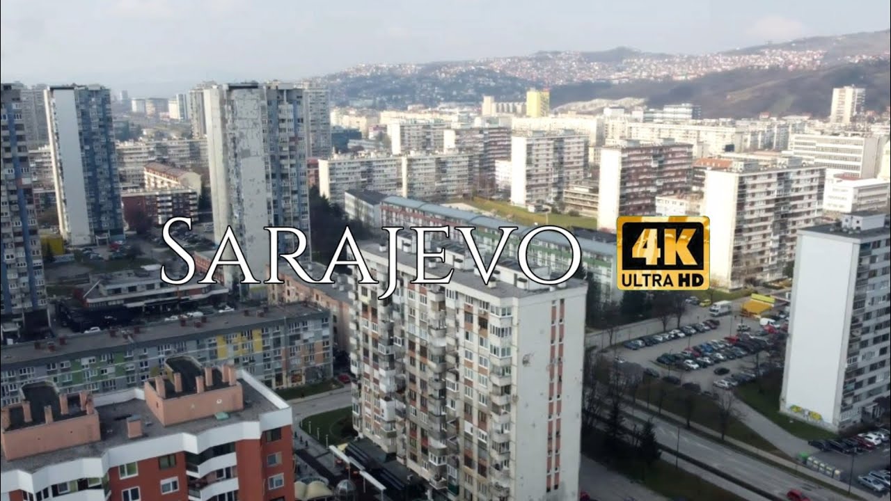 Sarajevo, Capital of Bosnia and Herzegovina 🇧🇦 by drone