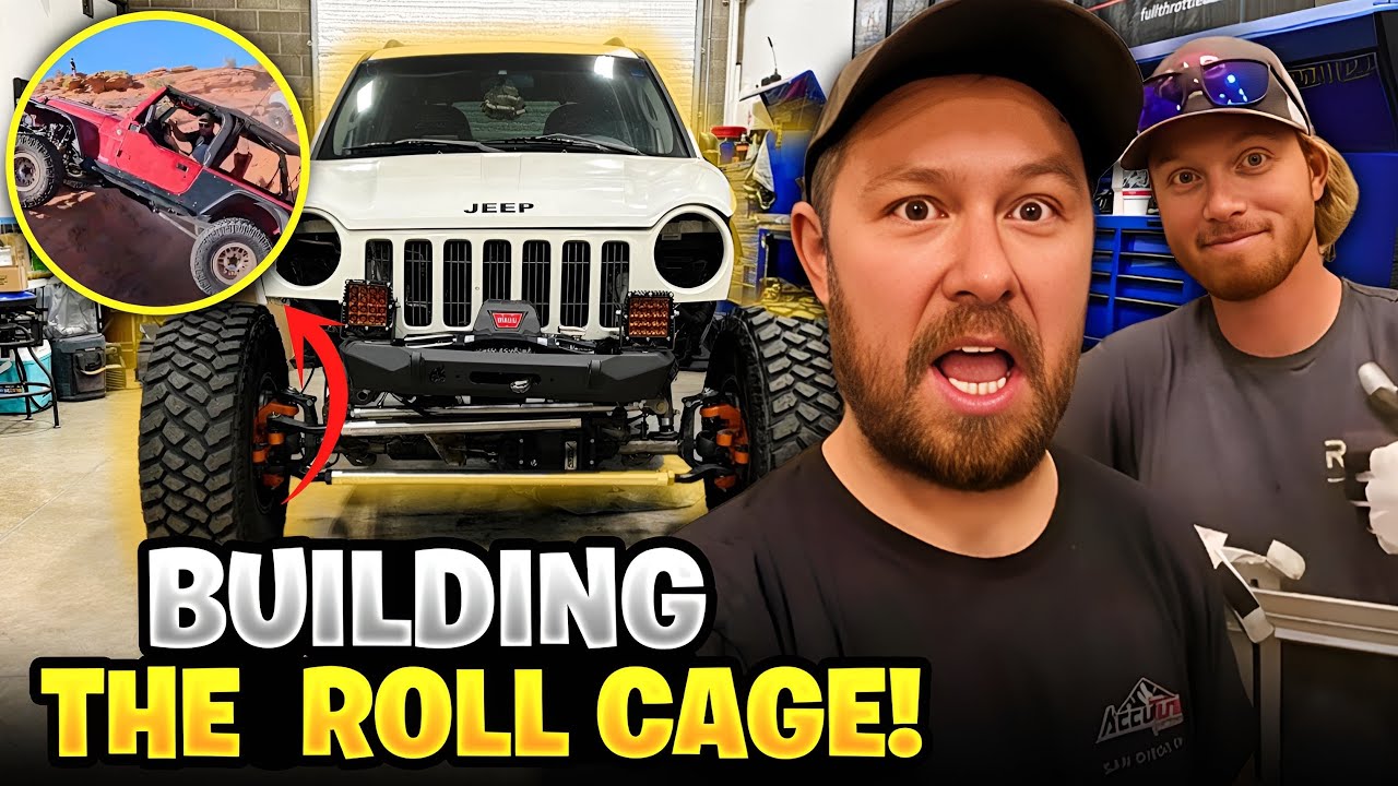Моя работа закончена! Этот БЕЗУМНЫЙ Jeep Liberty теперь на колесах!