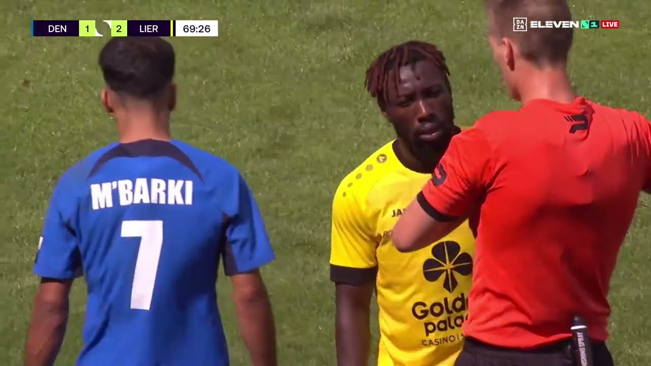 Wedstrijdbeelden FC Dender - Lierse Kempenzonen, 2 - 2.