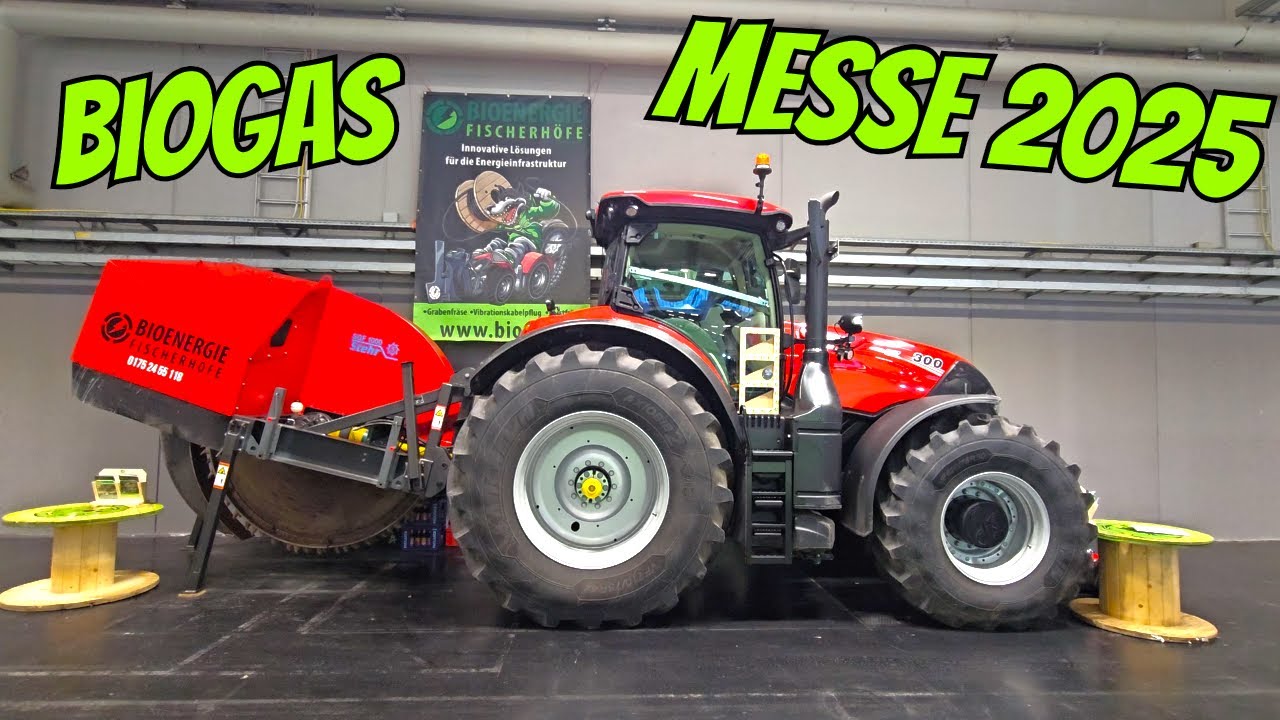 Biogas Messe 2025 in Ulm mit Neuheiten & Technik Rundgang von ca.150 Anbieter!