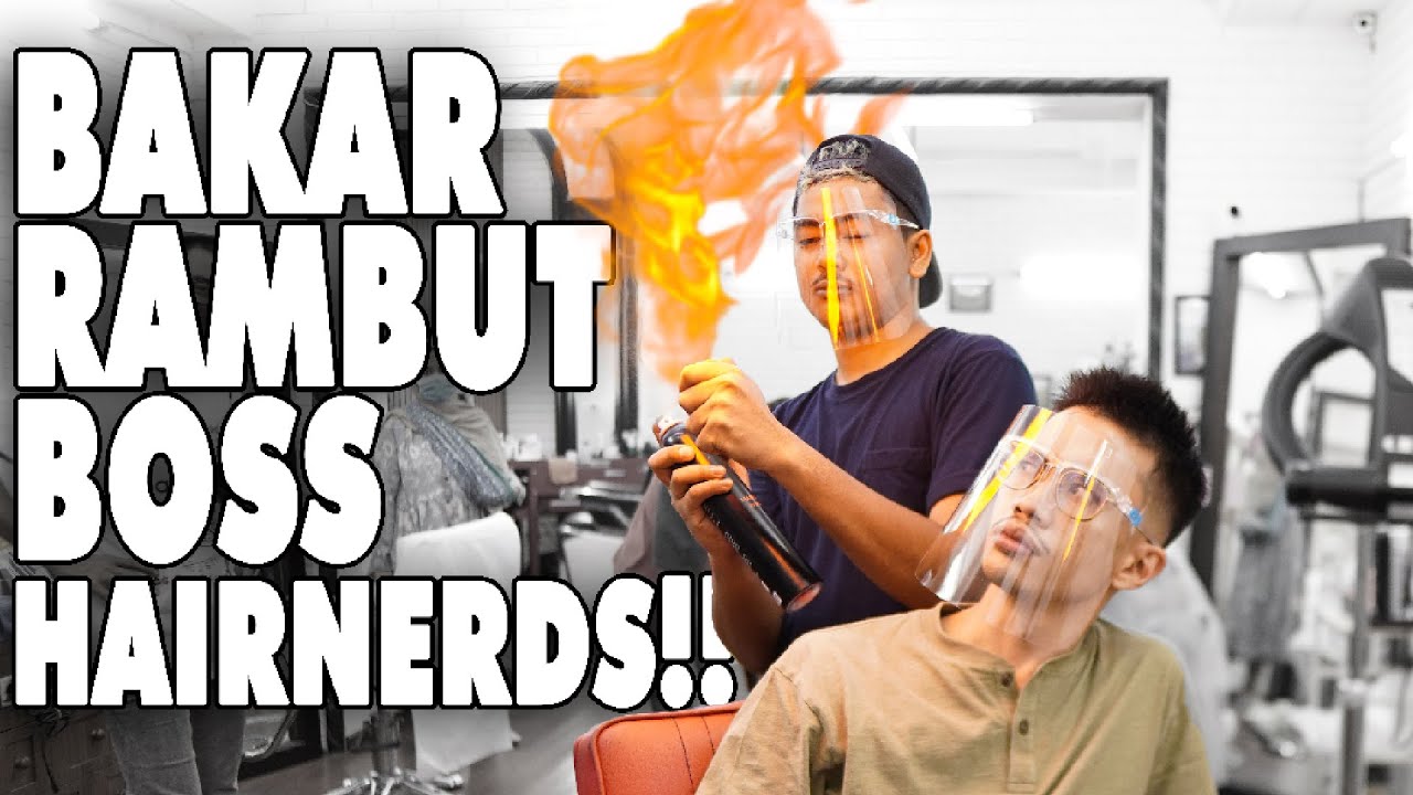 BENERIN RAMBUT JIGRAK BOSS HAIRNERDS. NYUSAHIN!!!!
