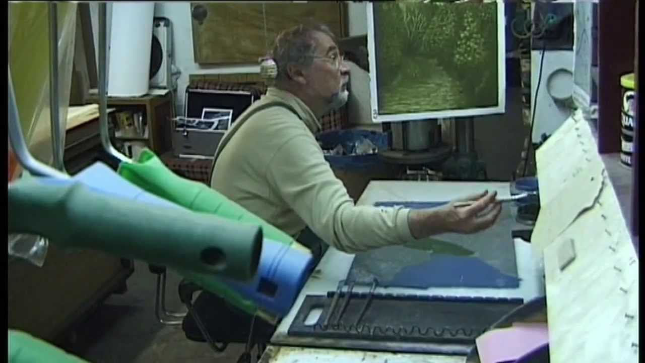La tecnica del grabado explicado por Guido Kolitscher