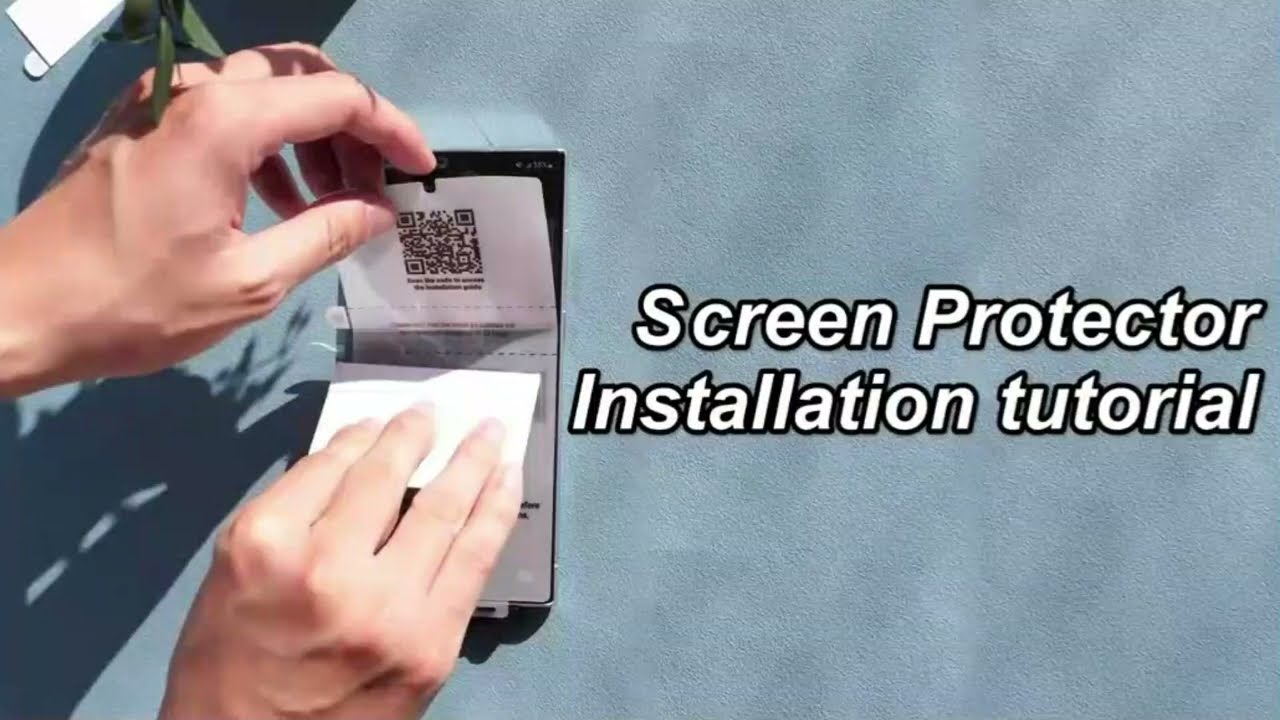 Humixx - How to install a screen protector for S23 Ultra