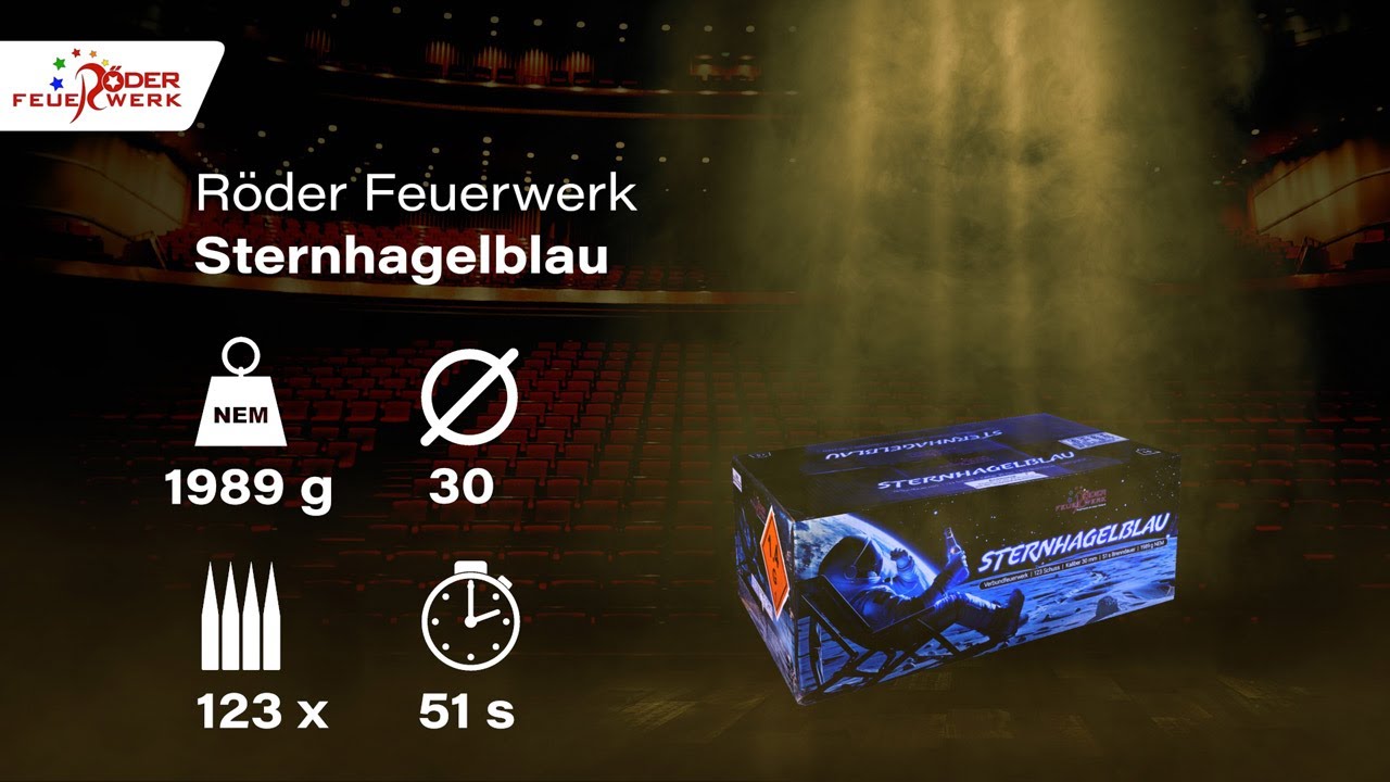 R&ouml;der Feuerwerk - Verbundfeuerwerk 