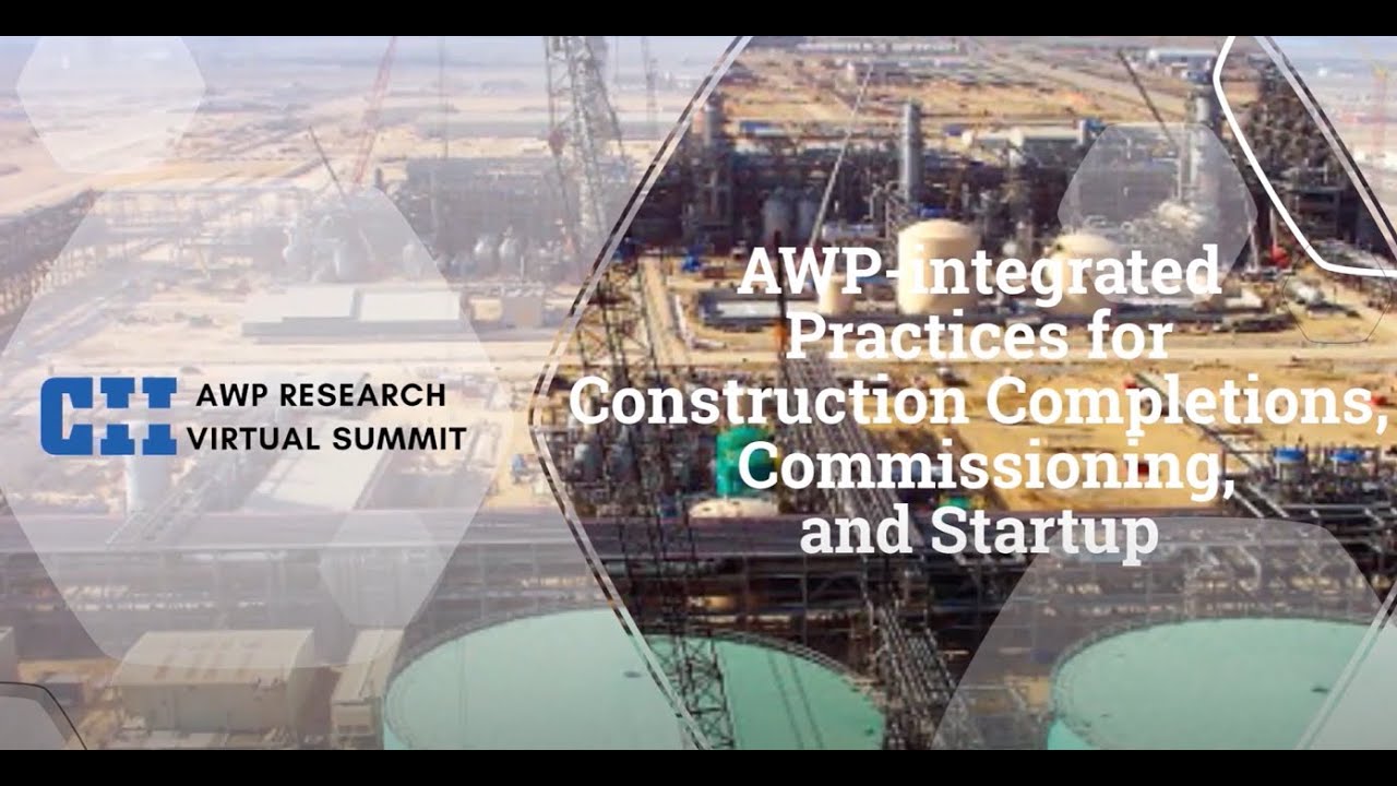 Интегрированные в AWP методы работы на этапах завершения строительства, ввода в эксплуатацию и за...