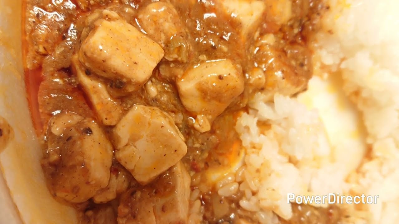 【ファミマ増量】🌶️麻婆豆腐ごはん #food #chinese