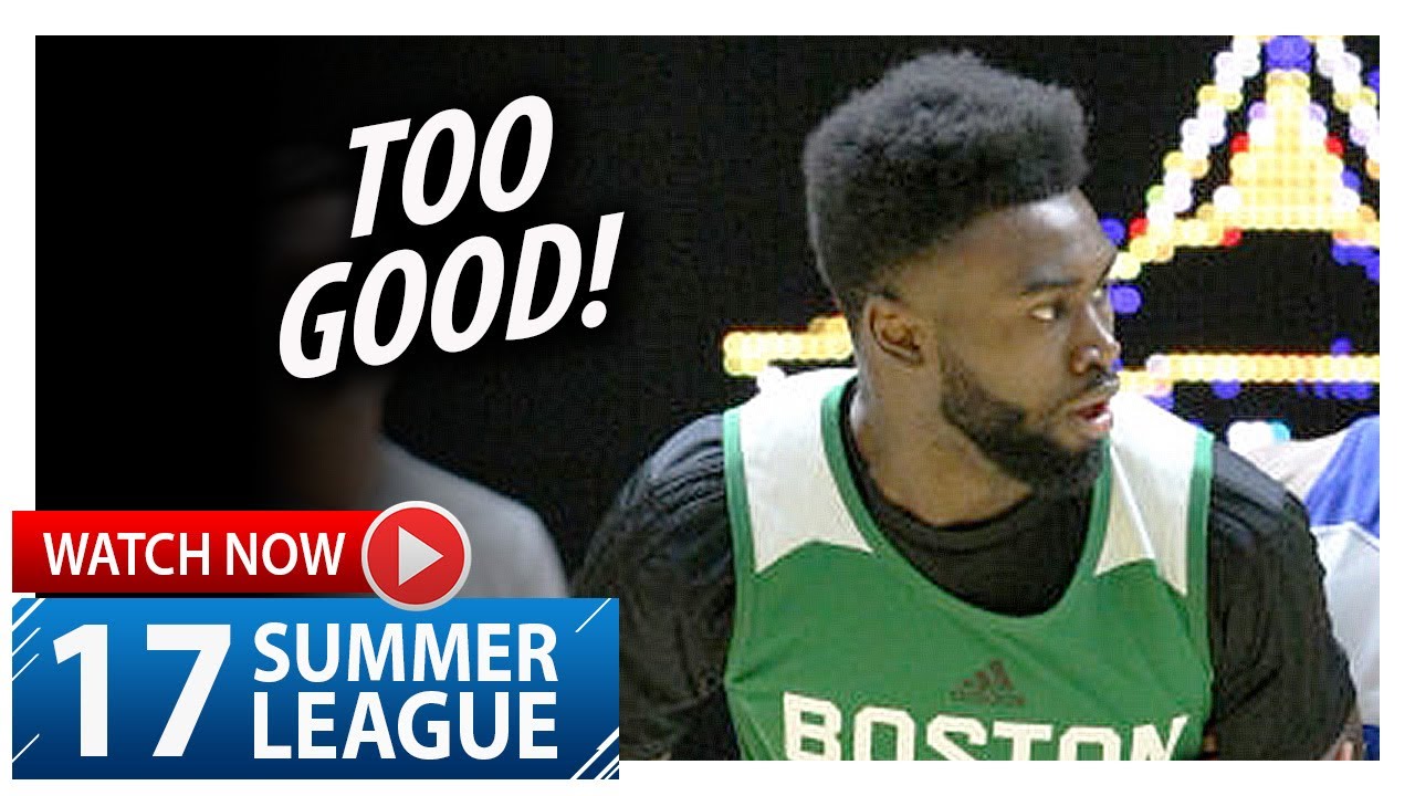 Jaylen Brown Full Highlights vs 76ers (2017.07.03) Summer League - 29 Pts, 13 Reb, SICK!