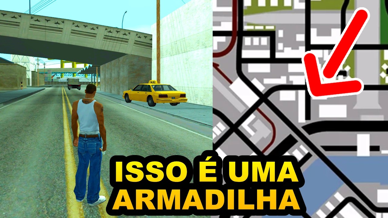 COMO O MAPA DOS GTA'S ENGANARAM VOCÊ!