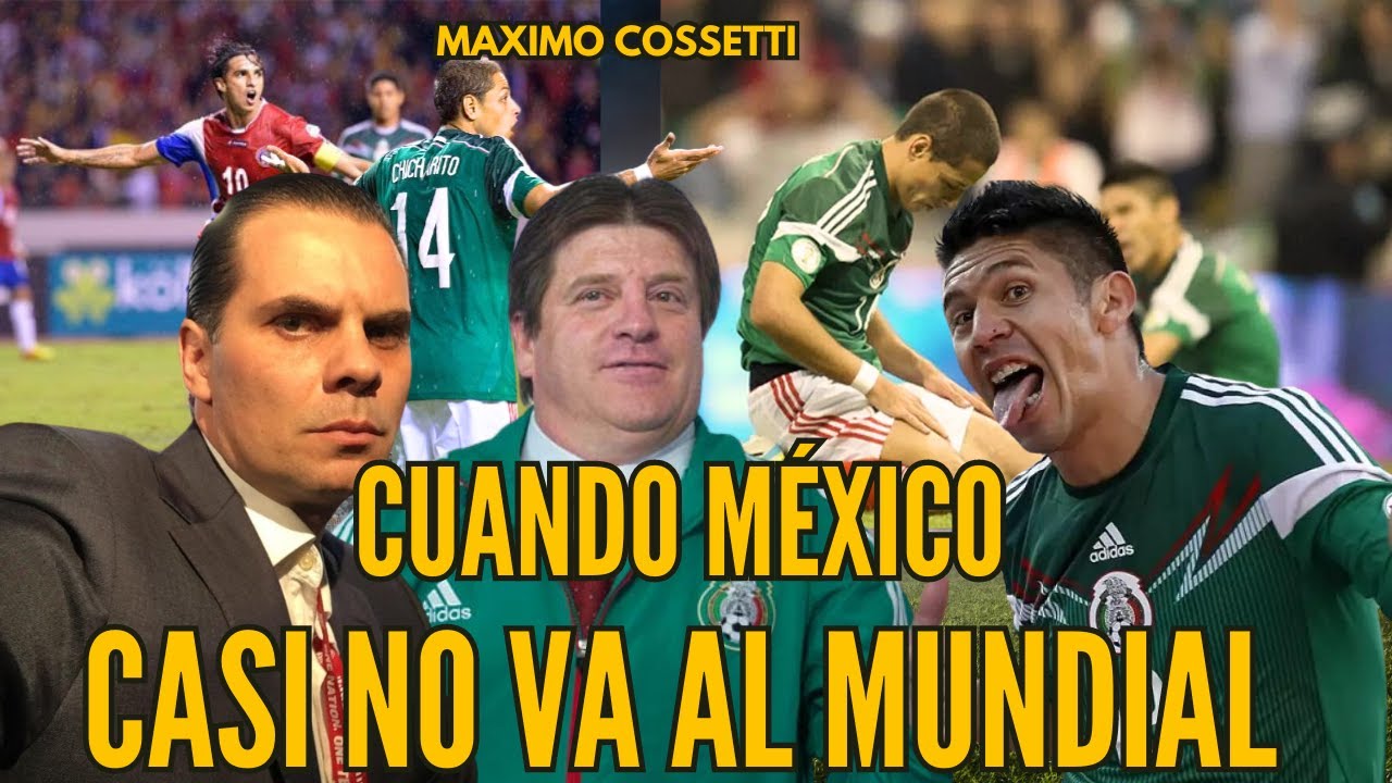 CUANDO MÉXICO CASI QUEDA FUERA DE UN MUNDIAL, Y COMO SIEMPRE, HACIENDO EL RIDÍCULO