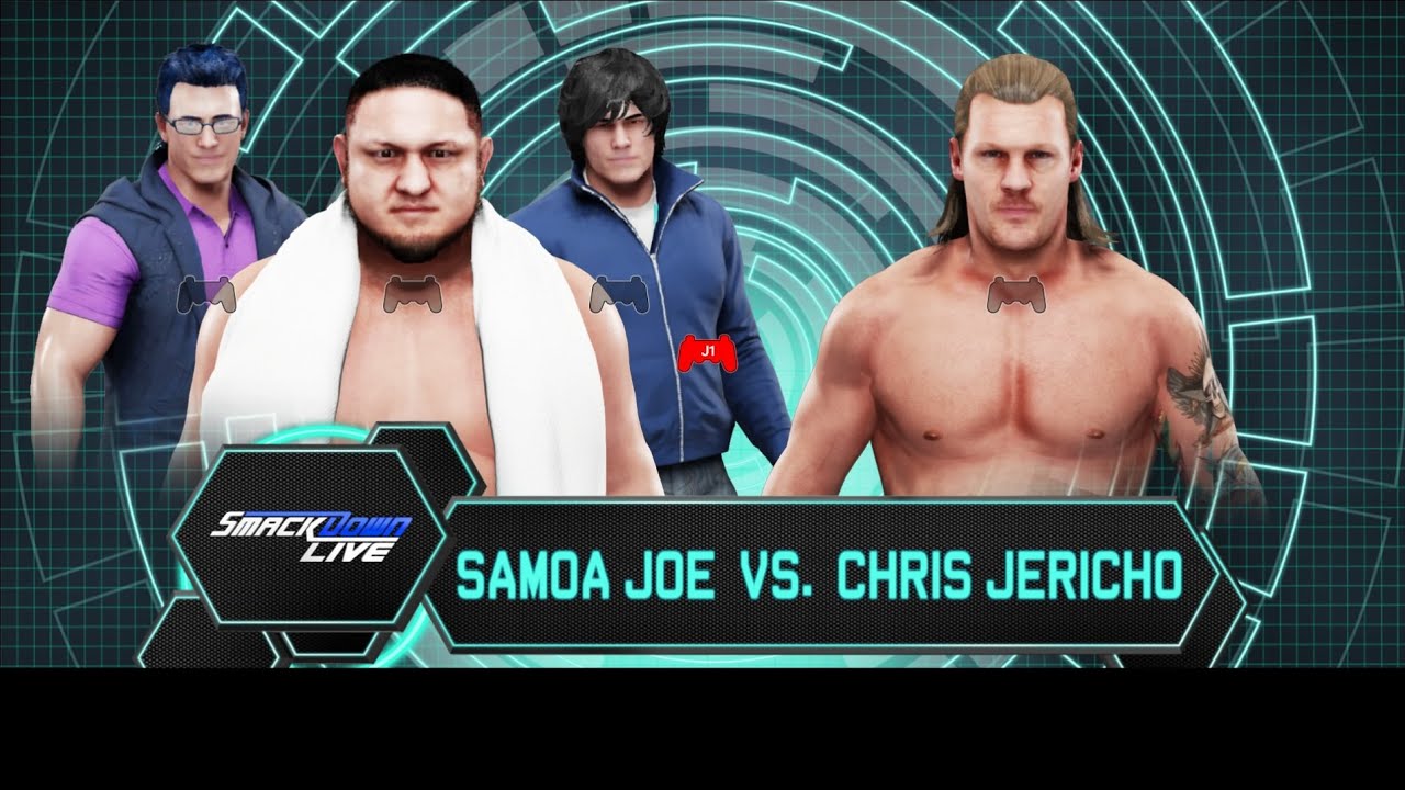 WWE 2k19 Samoa Joe vs Chris Jericho