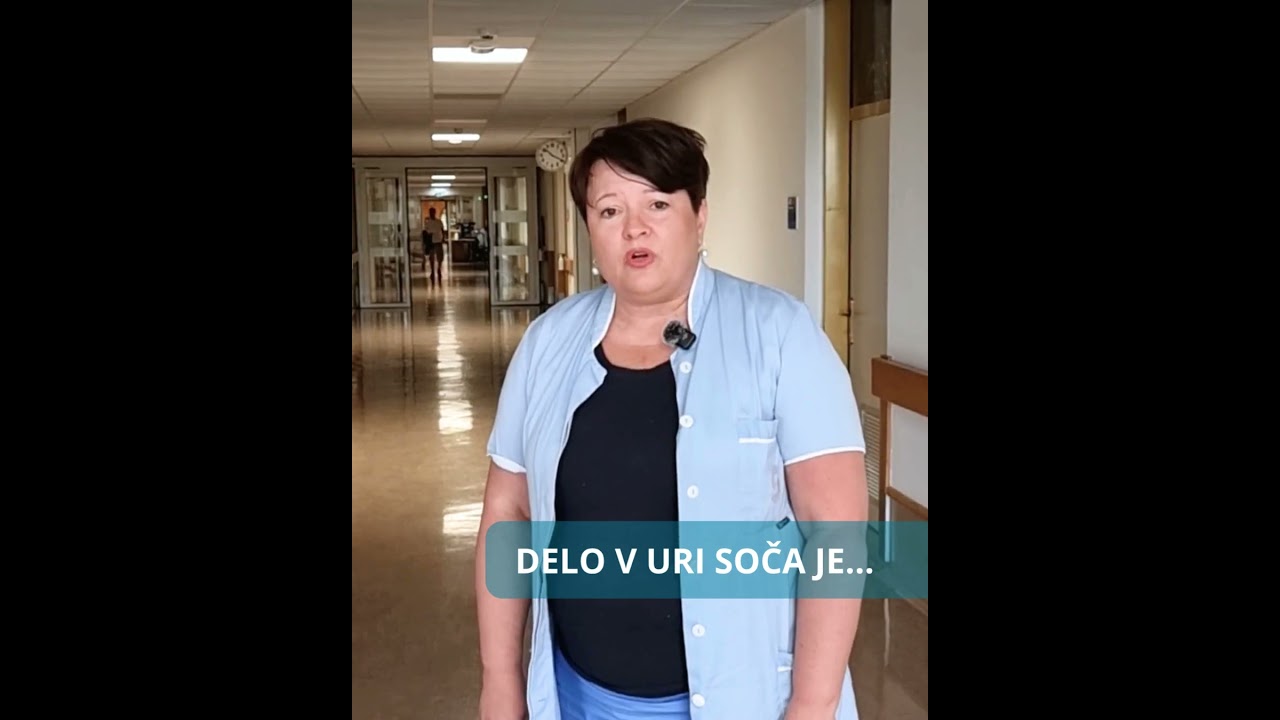 Predstavitev poklica, medicinska sestra na URI Soča.