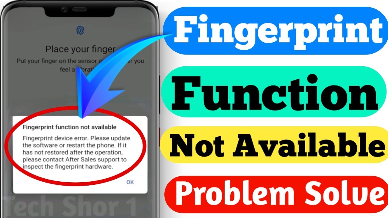 fingerprint function not available problem solve | vivo t2x fingerprint function not available